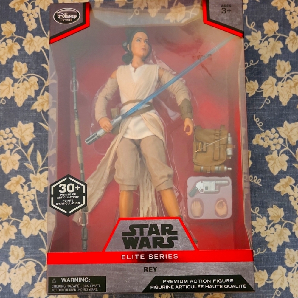 Star Wars Elite Series Rey Action Figure Disney Store Exclusive